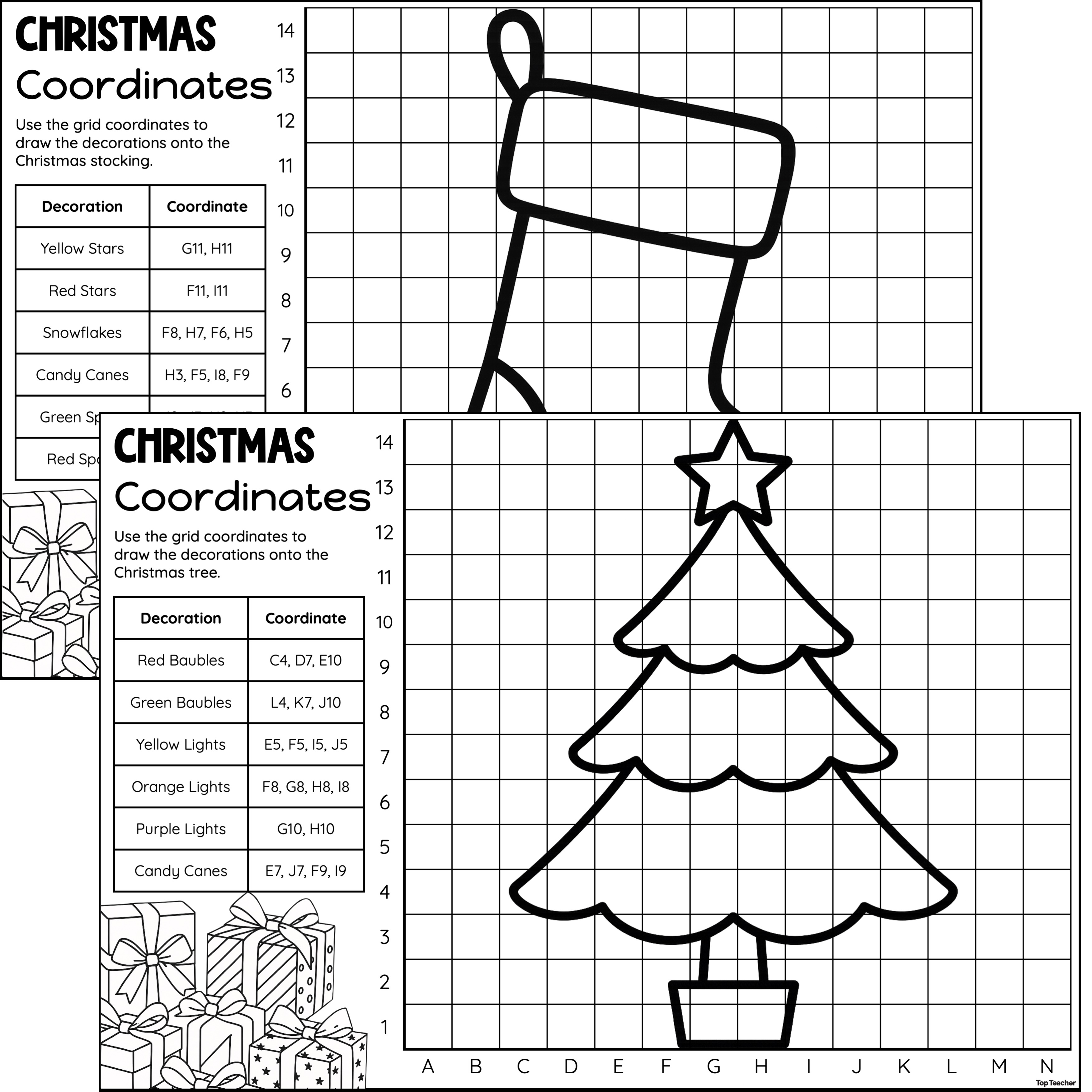 1761201266142 Christmas Coordinates Worksheets Top Teacher christmas coordinates worksheets - top teacher