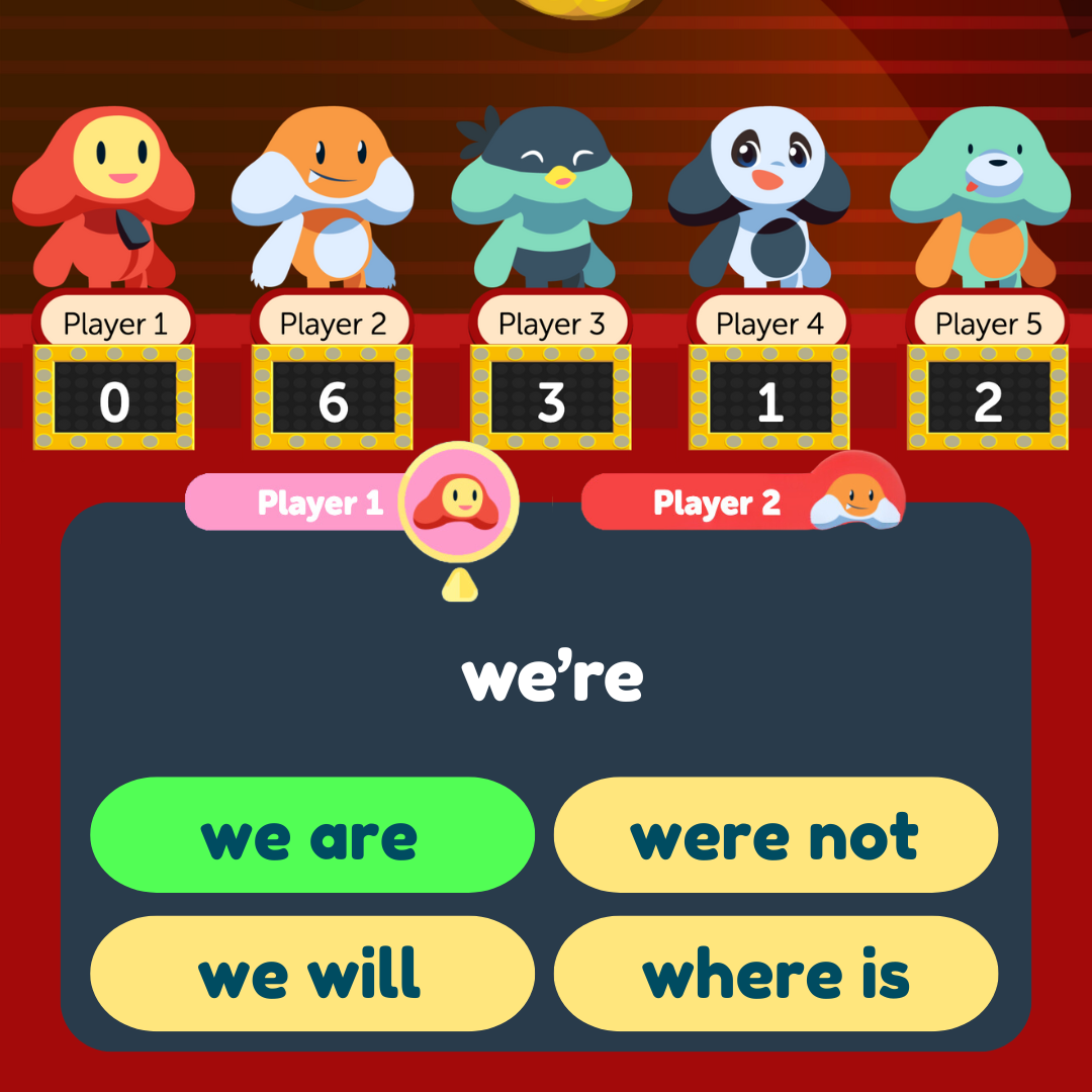 Contractions Match: Short to Expanded Form LET'S QUIZ - Top Teacher