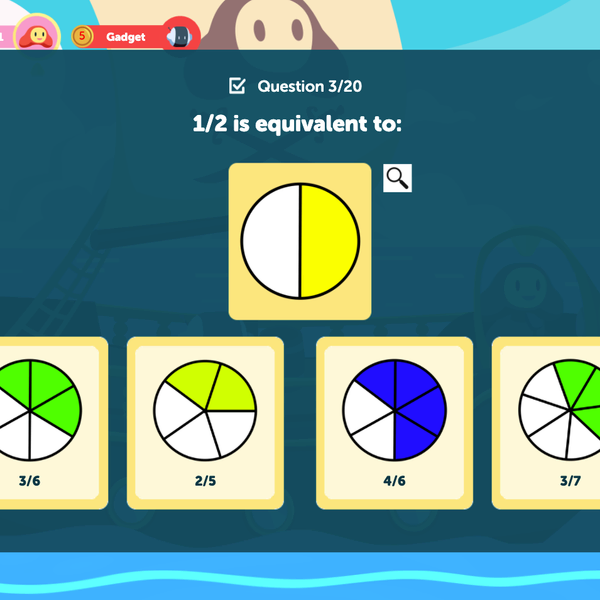 Equivalent Fractions with Models LET’S SAIL - Top Teacher