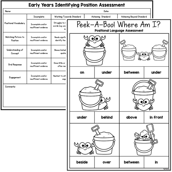Ordering Length Assessment: Early Years - Top Teacher