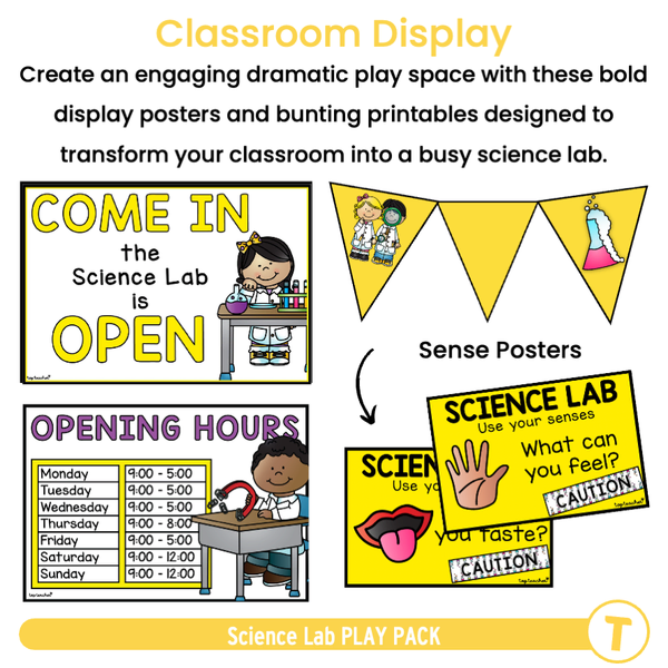 Science Lab PLAY PACK - Top Teacher