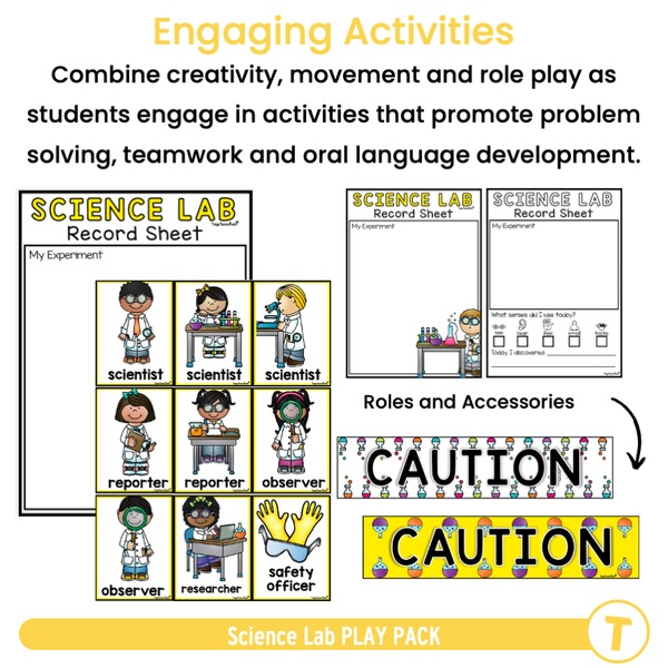 Science Lab PLAY PACK - Top Teacher