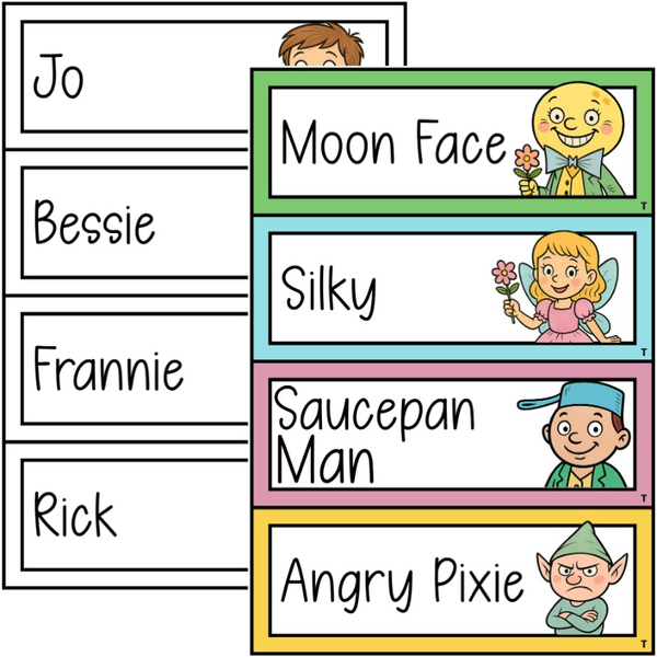 Word Wall Cards - Top Teacher