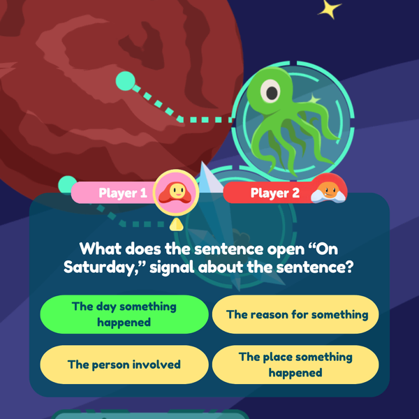Sentence Openers LET’S BUILD - Top Teacher