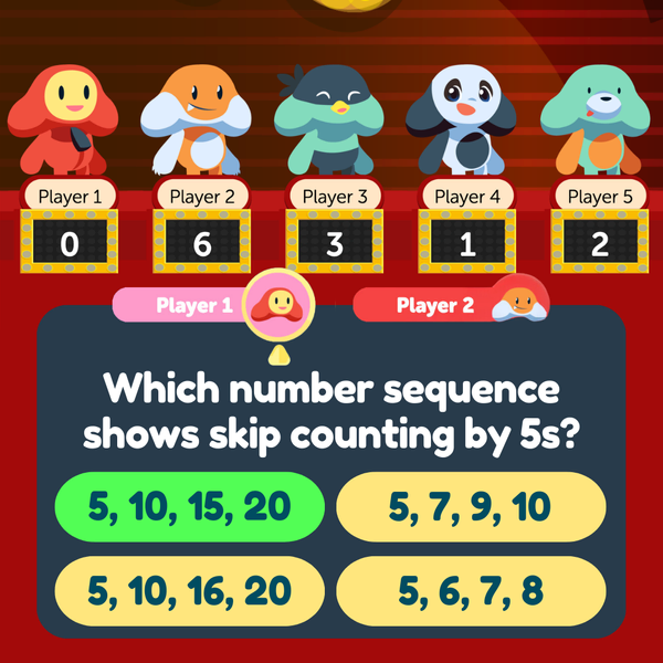 Skip Counting by 2s LET’S RACE - Top Teacher