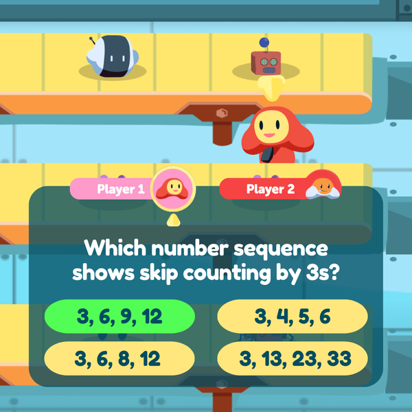 Skip Counting by 2s LET’S RACE - Top Teacher