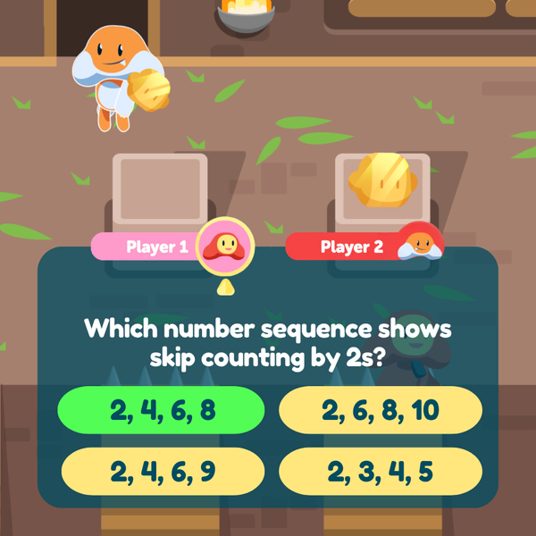 Skip Counting by 2s LET’S RACE - Top Teacher