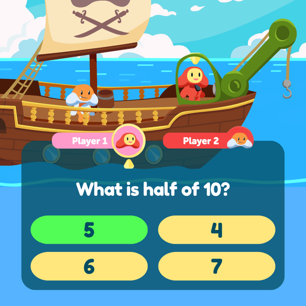 Halving Numbers LET’S SAIL - Top Teacher