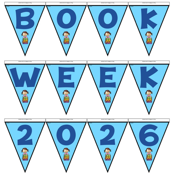Book Week Bunting - Top Teacher