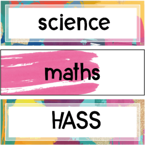 Name Dots Colour Splash - Top Teacher