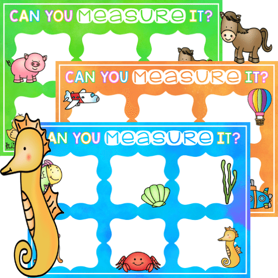 Measure It! Informal Units Length Activity - Top Teacher