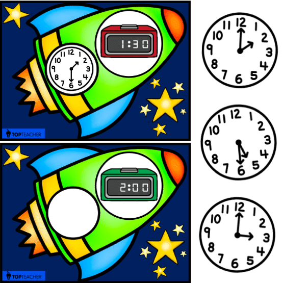 Clock Rockets - Top Teacher