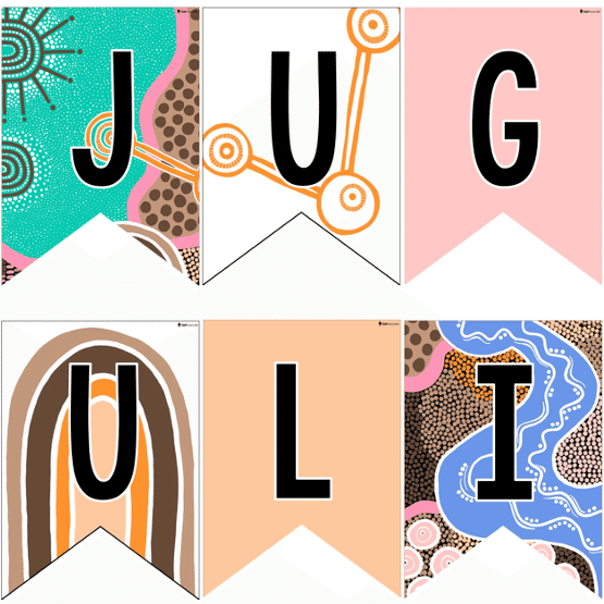 Bulletin Board Lettering Juguli - Top Teacher