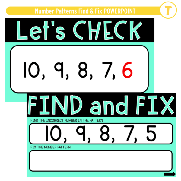 Number Patterns Powerpoint