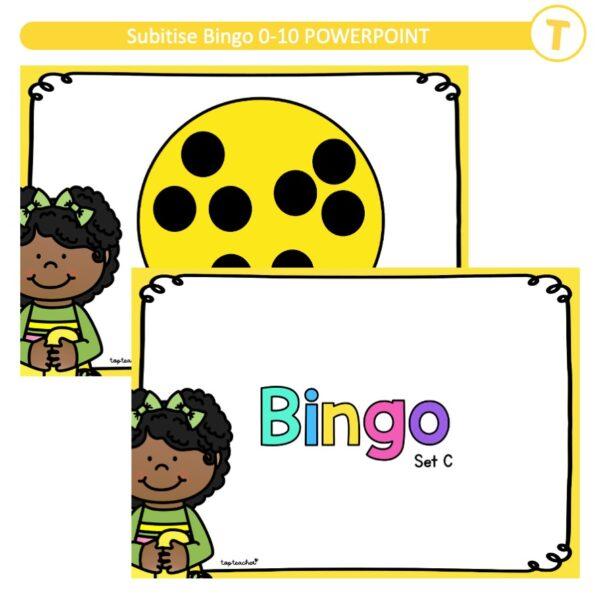 Subitise Bingo 0-10 POWERPOINT - Top Teacher