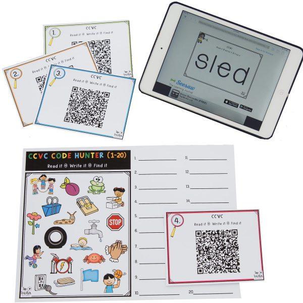 CCVC Code Hunter QR Code Game - Top Teacher