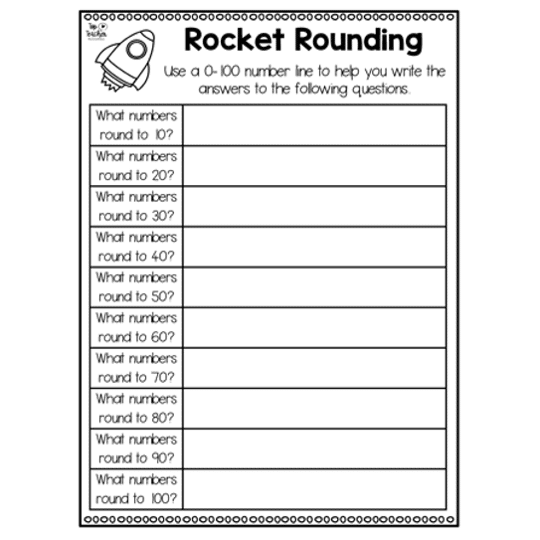 Rounding Octopus Puzzle: Hundreds - Top Teacher