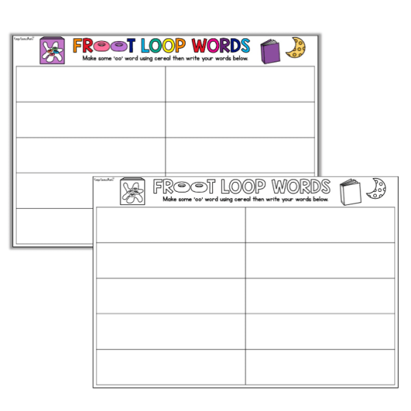 Fruit Loop Words - Top Teacher