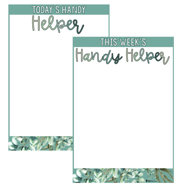 Handy Helper Eucalyptus - Top Teacher