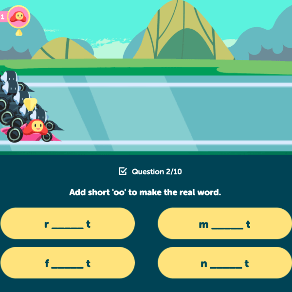 Adding the Short ‘oo’ Sound to Words LET’S RACE - Top Teacher