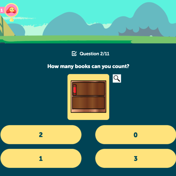 Count the Books: Numbers 0-10 LET’S RACE - Top Teacher