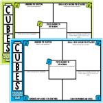 CUBES Problem Solving Mat - Top Teacher