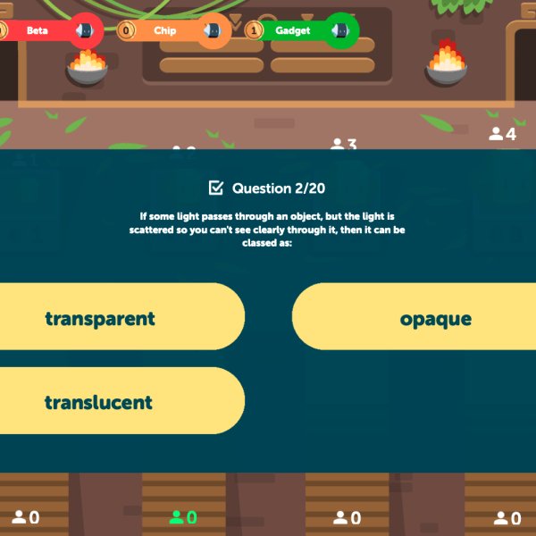 Transparent, Translucent or Opaque? LET'S STEAL - Top Teacher