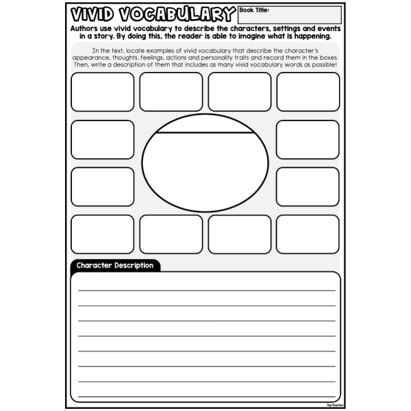 Deep Dive: Vocabulary Worksheet - Top Teacher