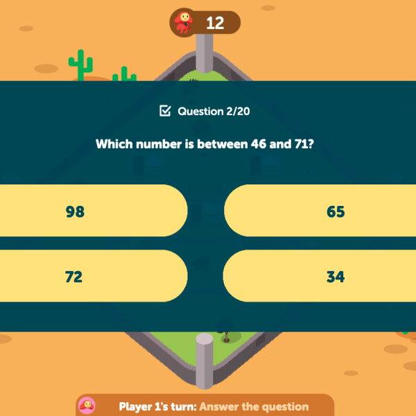 Which Number is Between? LET’S DEFEND - Top Teacher