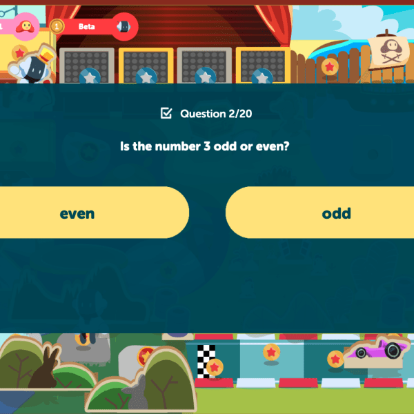 Odd or Even: Less than 20 LET'S ROLL - Top Teacher