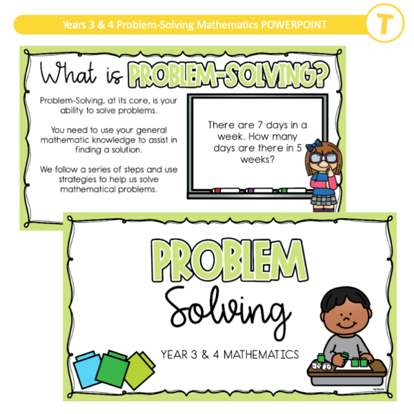 Problem Solving Think Boards - Top Teacher