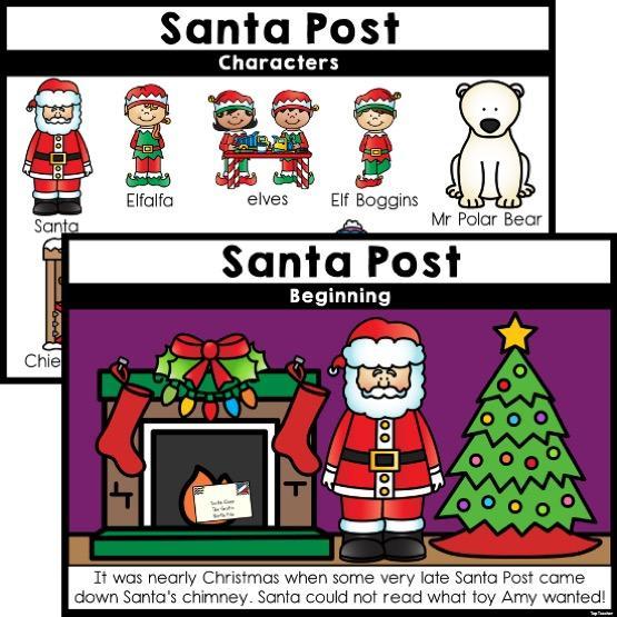 Santa Post Posters - Top Teacher