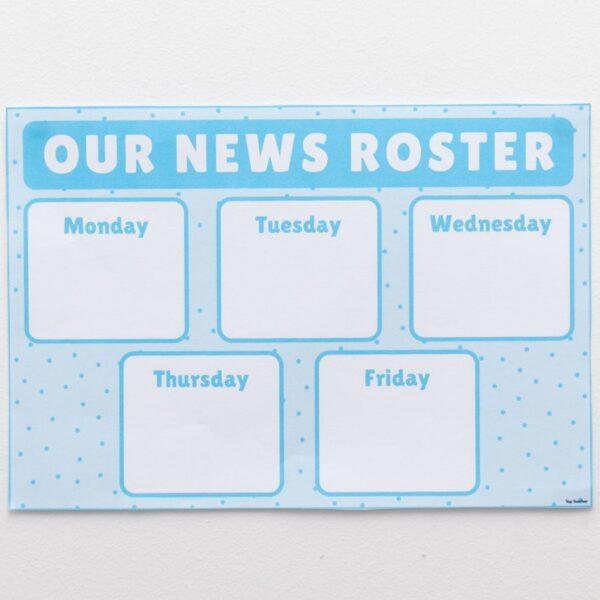 News Roster Pastel - Top Teacher