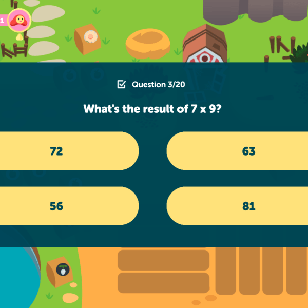 Multiplication Up To 10 x 10 LET'S FARM - Top Teacher