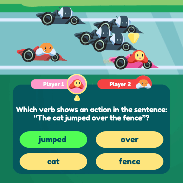 Exploring Verbs LET’S RACE - Top Teacher