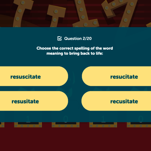 Spelling Complex Words LET’S QUIZ - Top Teacher