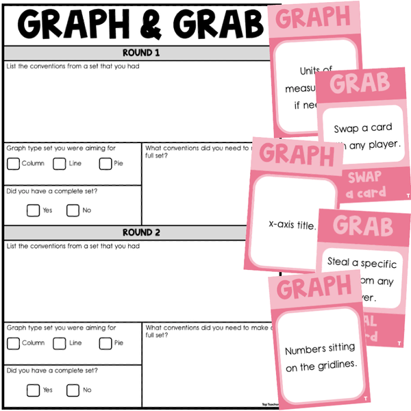 Graph & Grab: Statistics Card Game - Top Teacher