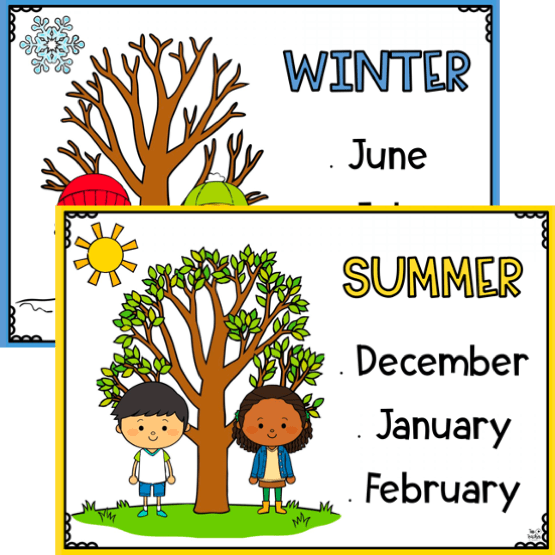 Indigenous Australian Seasons Noongar - Top Teacher