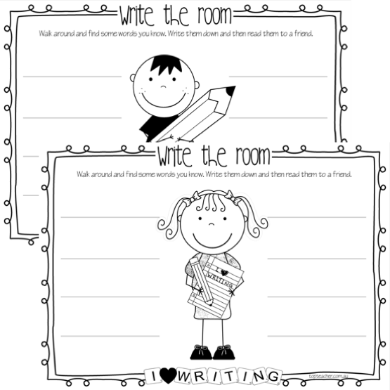 Write the Room Template - Top Teacher