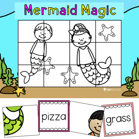 Phonics Mermaid Magic - Top Teacher