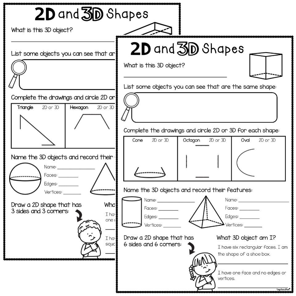 2D vs 3D Patterns