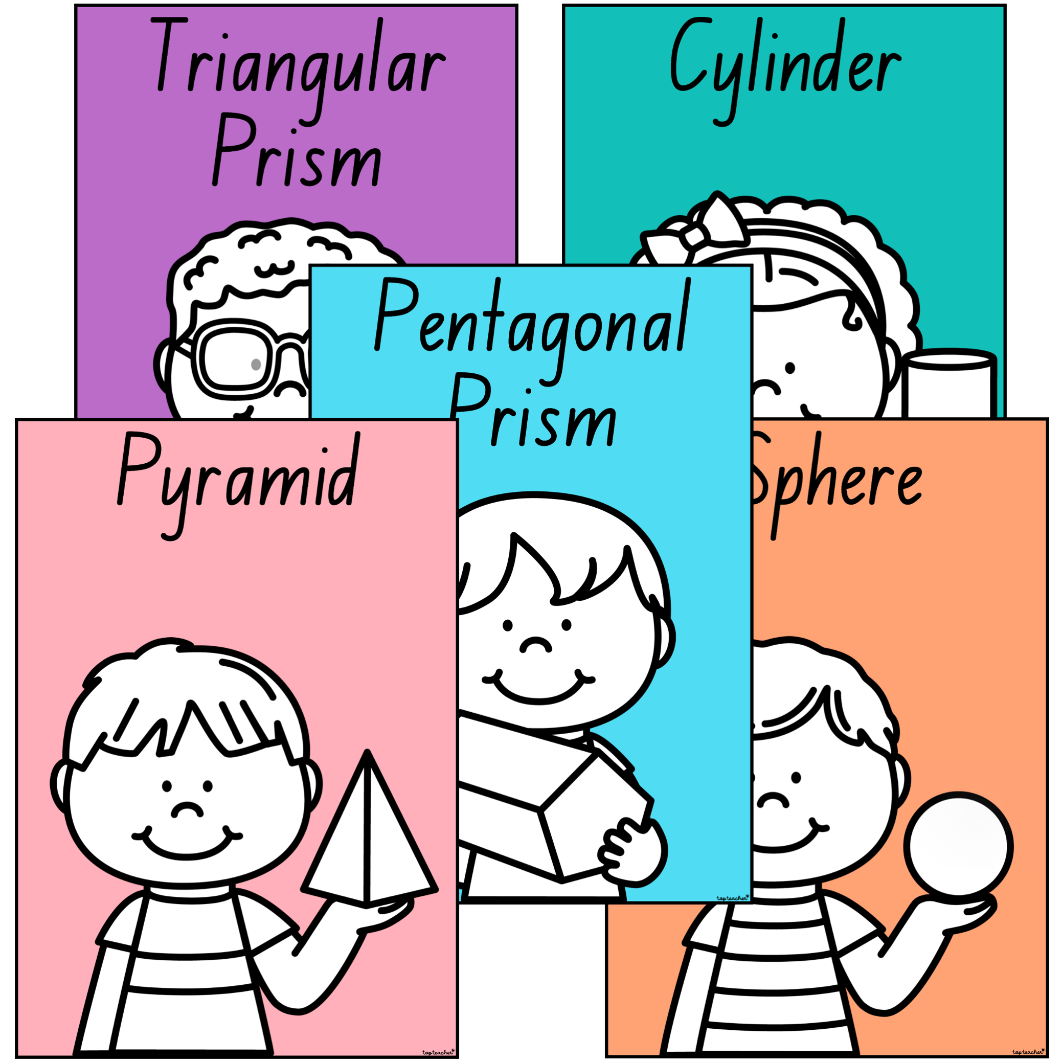 3D Object Posters Animalia - Top Teacher