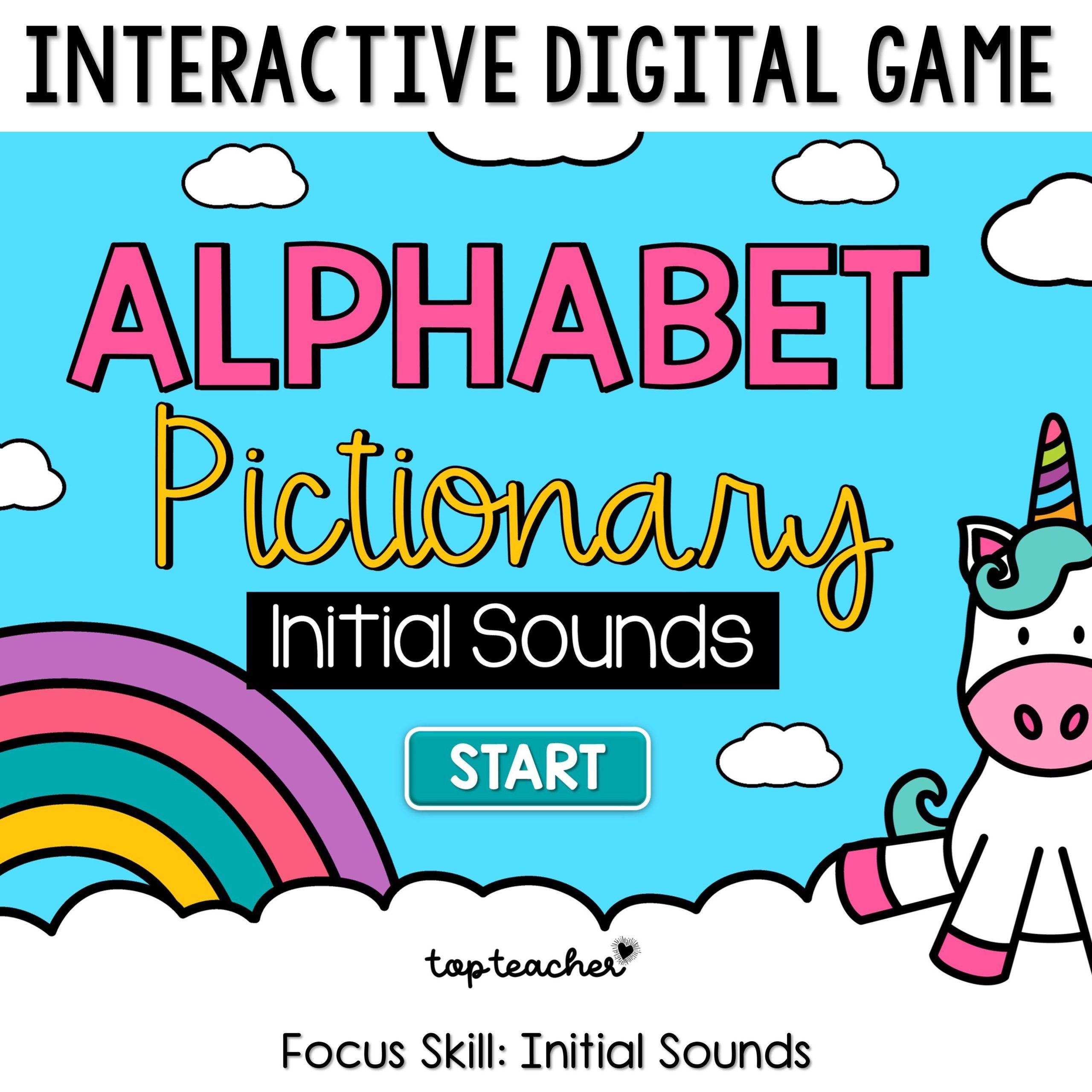Initial Sounds Pictionary POWERPOINT - Top Teacher