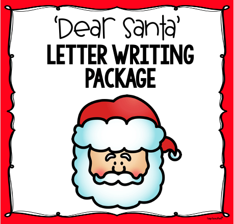 Dear Santa Letter Writing: Christmas PACKAGE - Top Teacher