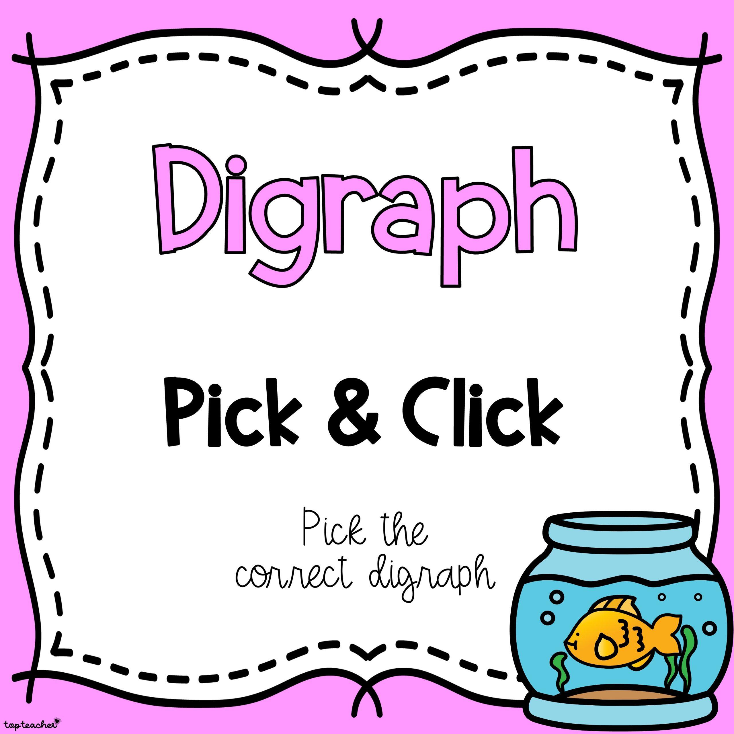 Dig Graph Digraph Pick & Click POWERPOINT - Top Teacher