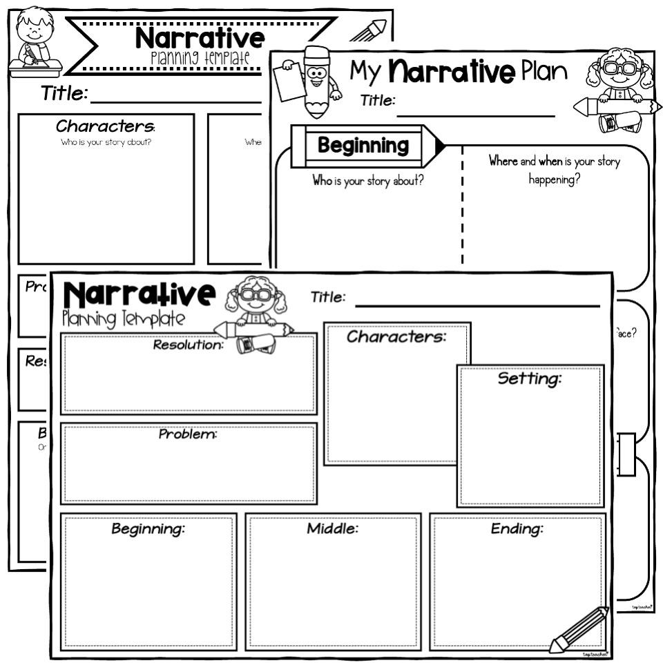 Narrative Writing Planning Templates Top Teacher narrative-writing-planning-templates-top-teacher