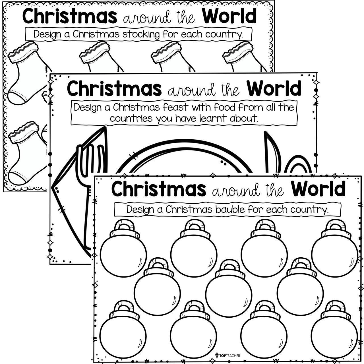 christmas around the world activities im christmas around the world activities - top teacher