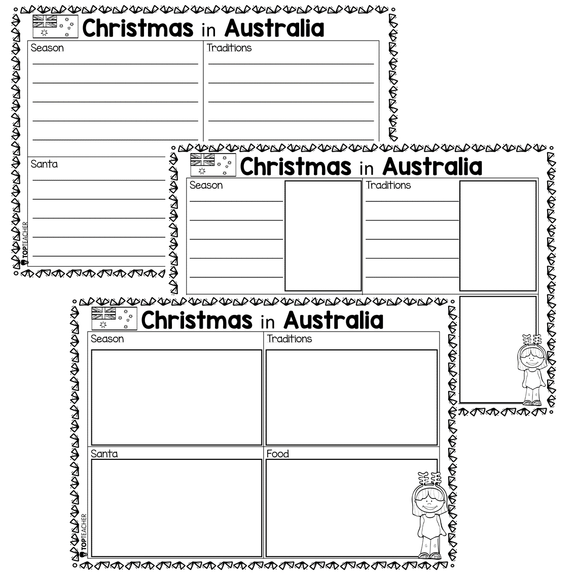 christmas around the world summary activities christmas around the world worksheets - top teacher