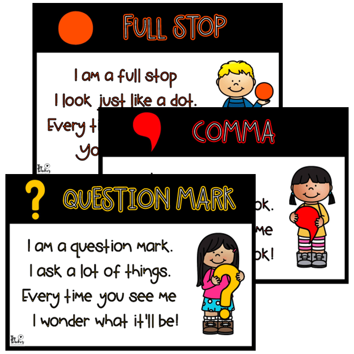Using Punctuation Poem Punctuation Poem Posters - Top Teacher