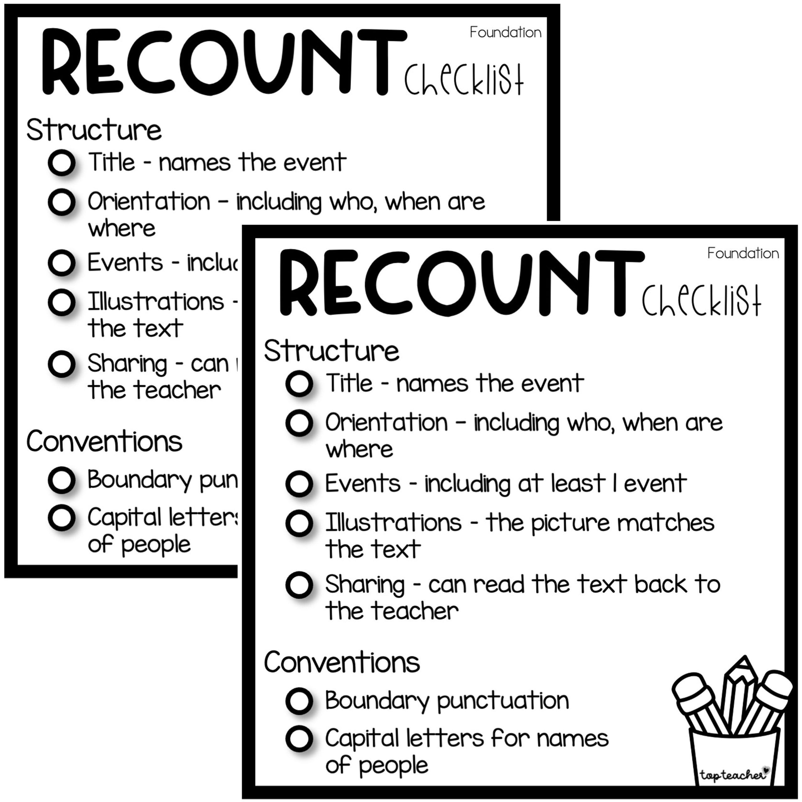 recount-teacher-checklist-foundation-top-teacher